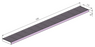 120mm Wedge Wire Anti-Slip & Heel Guard Linear Grate L1000mm CLC-1000120-SSD