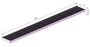 120mm Swimming Pool Anti-Slip Linear Grate L1000mm CLC-1000120-SSY