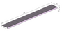 150mm Wedge Wire Heel Guard Linear Grate L1000mm CLC-1000150-SST