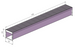 150mm Wedge Wire Heelsafe Linear Grate & Channel L1000mm (No Outlet) CLC-1000150-SSTC