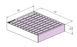 150mm Wedge Wire Anti-Slip & Heel Guard Linear Grate L100mm CLC-100150-SSD