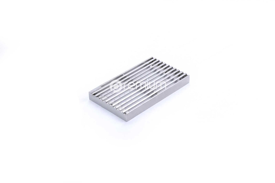 120mm Wedge Wire Anti-Slip & Heel Guard Linear Grate L200mm CLC-200120-SSD