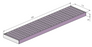 120mm Wedge Wire Anti-Slip & Heel Guard Linear Grate L500mm CLC-500120-SSD
