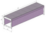 120mm Wedge Wire Heelsafe Linear Grate & Channel L500mm (No Outlet) CLC-500120-SSTC