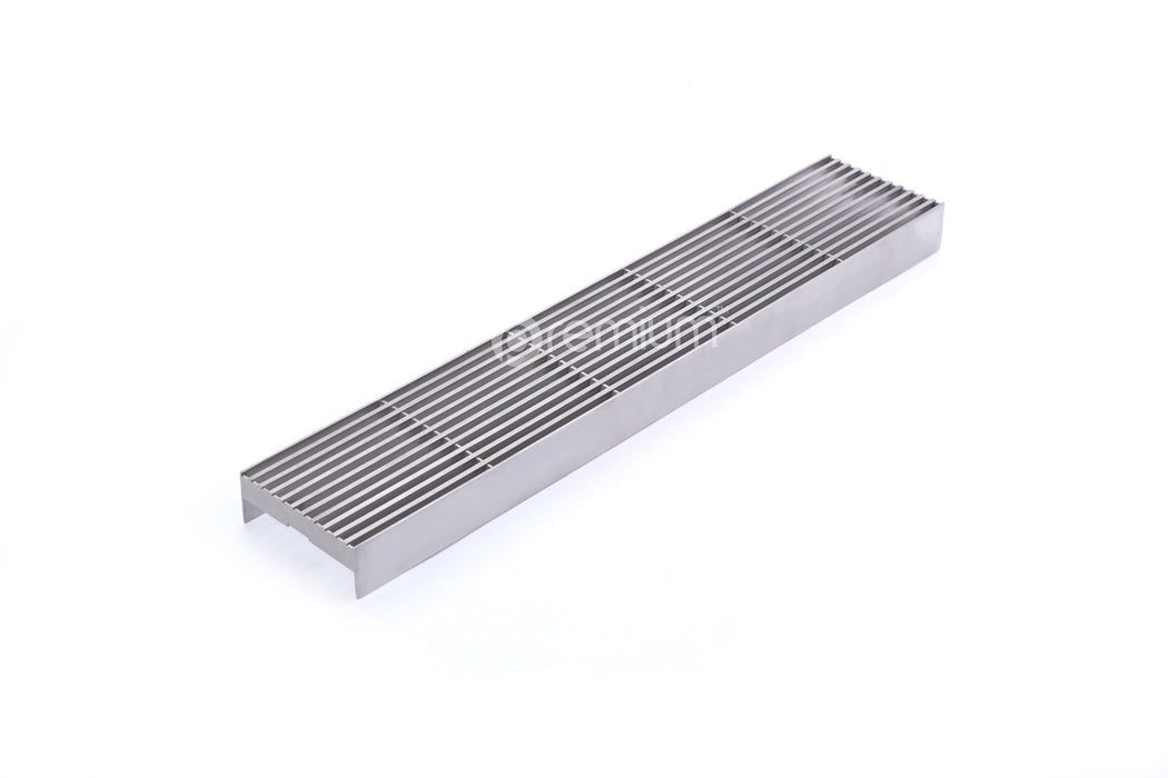 120mm Wedge Wire Heel Guard Linear Grate L500mm CLC-500120-SST