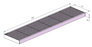 120mm Swimming Pool Anti-Slip Linear Grate L500mm CLC-500120-SSY