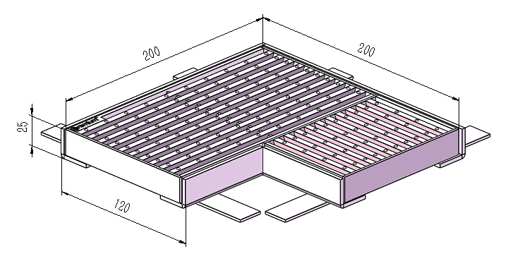 120mm Dimple Grate & Frame Right Angle FAD-120-SSD