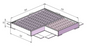 150mm Dimple Grate & Frame Right Angle FAD-150-SSD